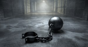 Ball And Chain In Prison